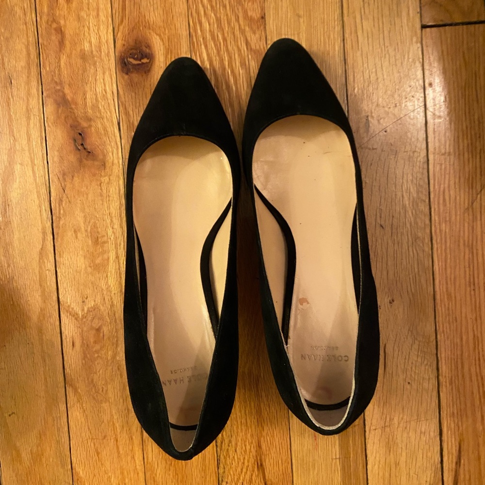Cole Haan suede pumps